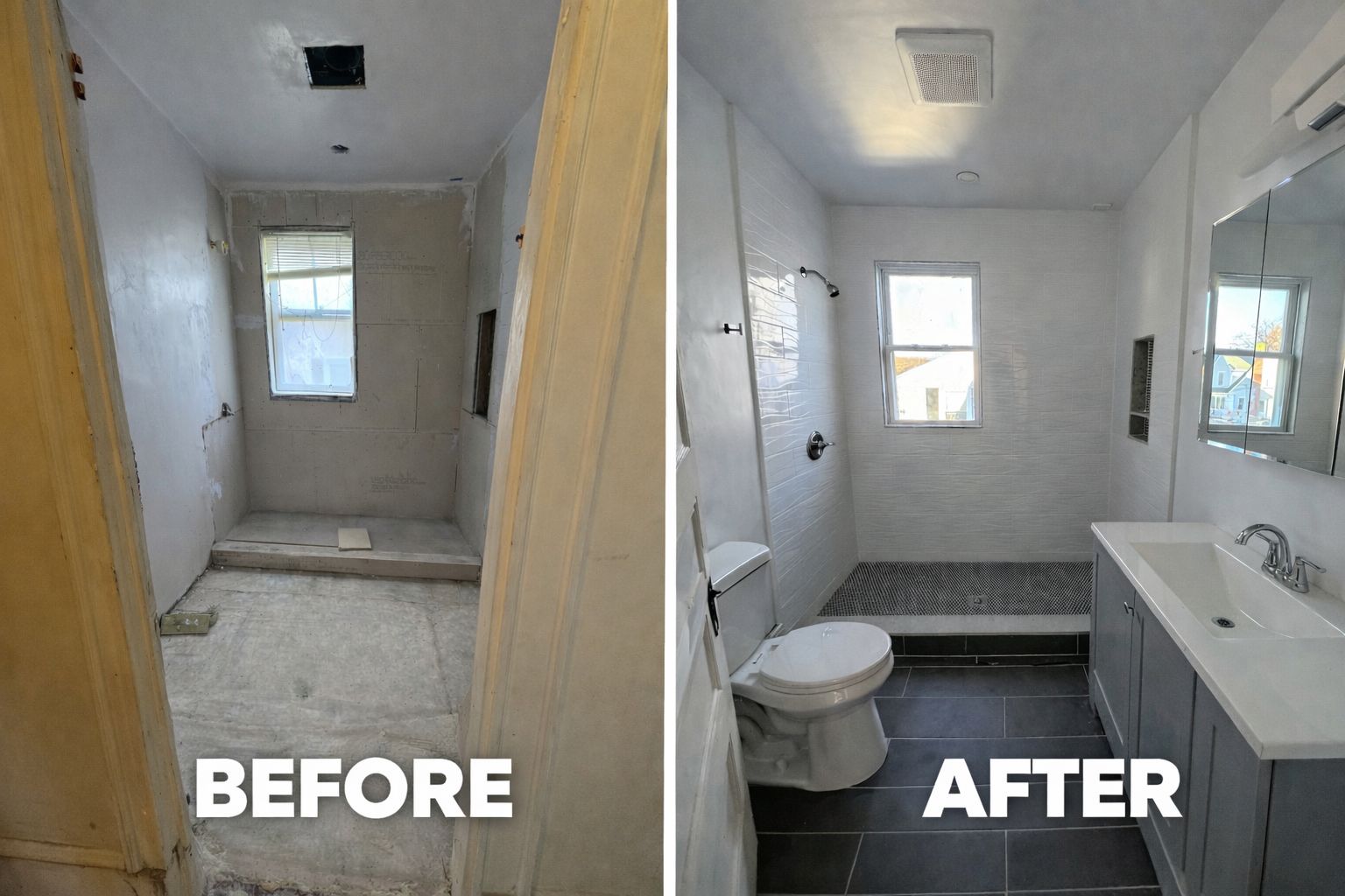 Kitchen remodeling Massachusetts before and after